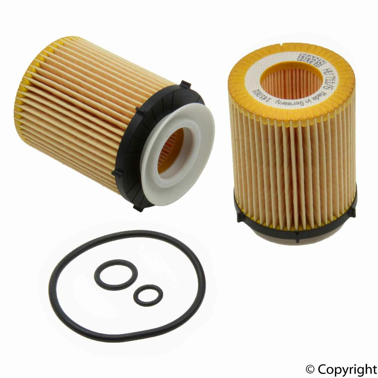 Mercedes Engine Oil Filter 2701800109 - MANN-FILTER HU7116Z